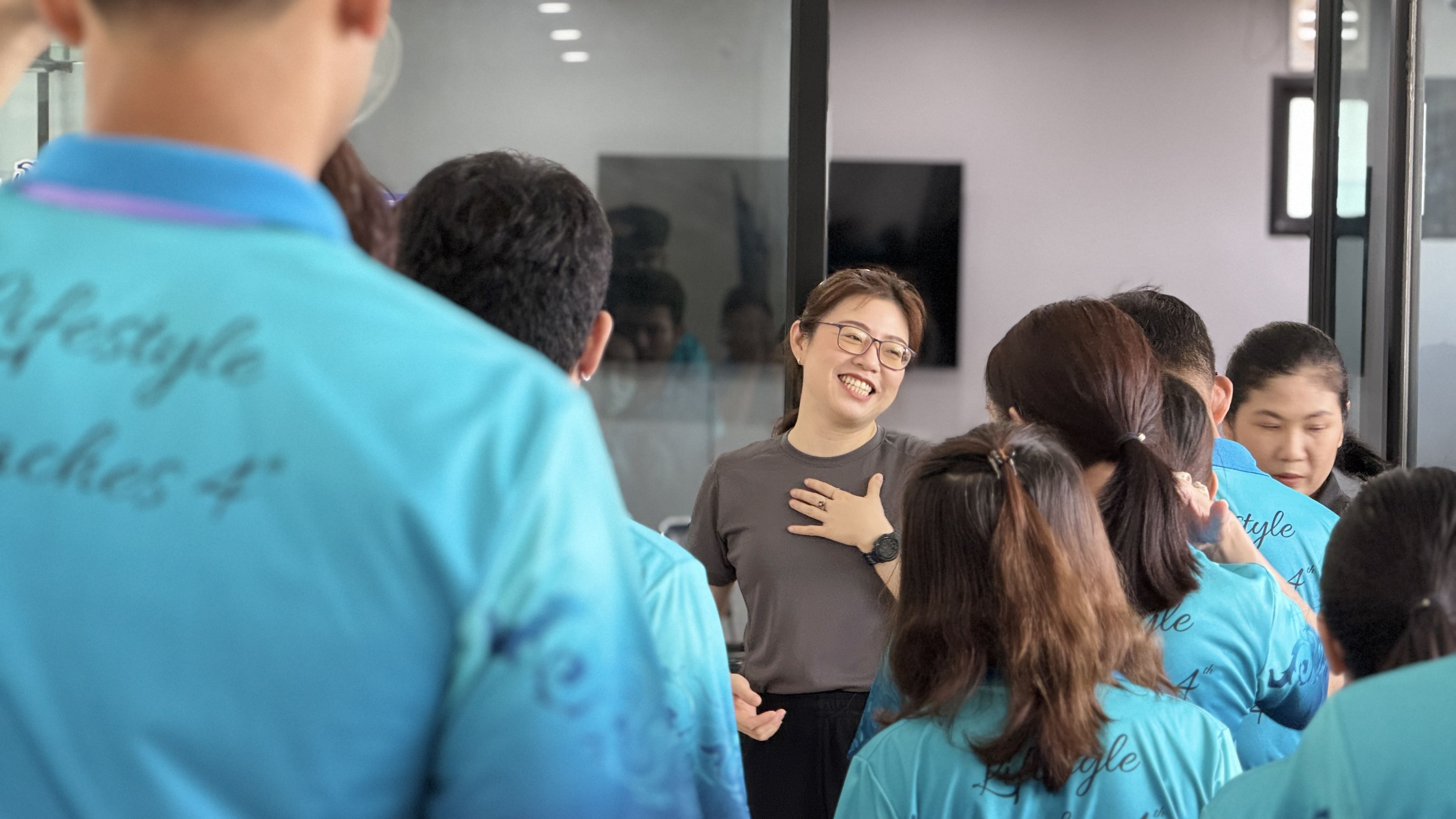 รูปการอบรมหลักสูตรโค้ชเพื่อการปรับเปลี่ยนวิถีชีวิต รุ่นที่ 4 (รอบที่ 2 วันที่ 2 เมษายน 2569)