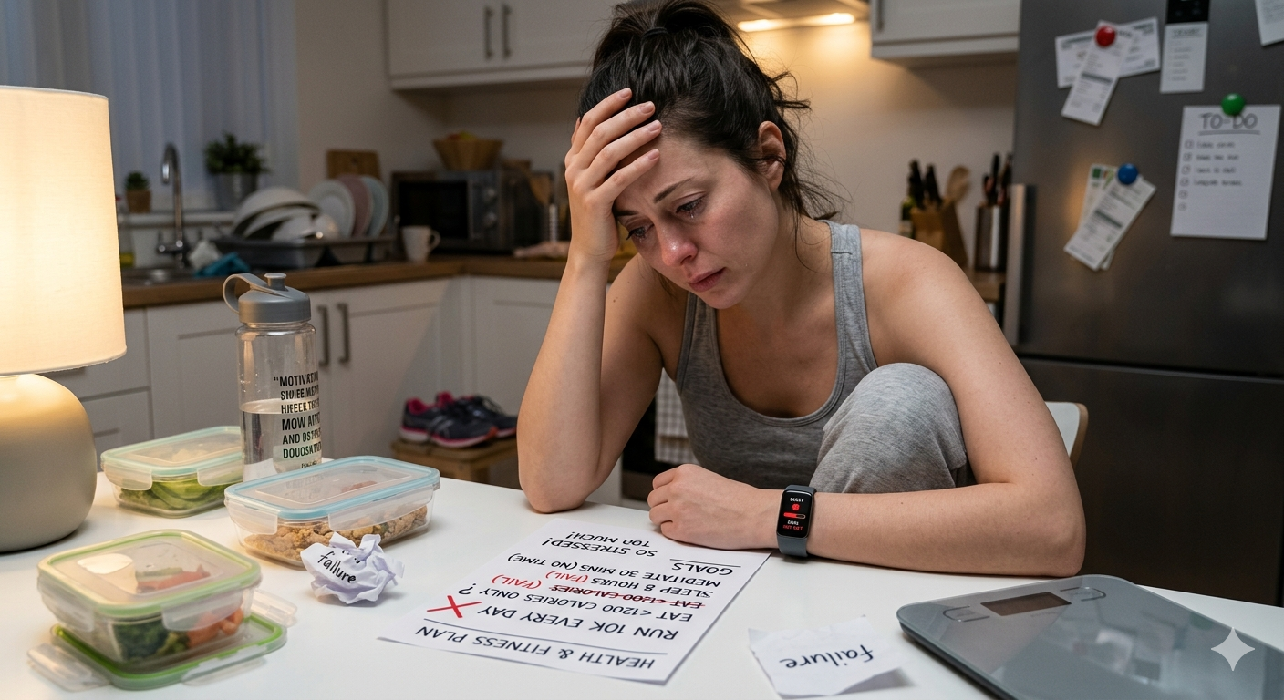 ทำไมยิ่งตั้งเป้าหมายสุขภาพ ยิ่งเครียด: เมื่อการดูแลสุขภาพกลายเป็นภาระ